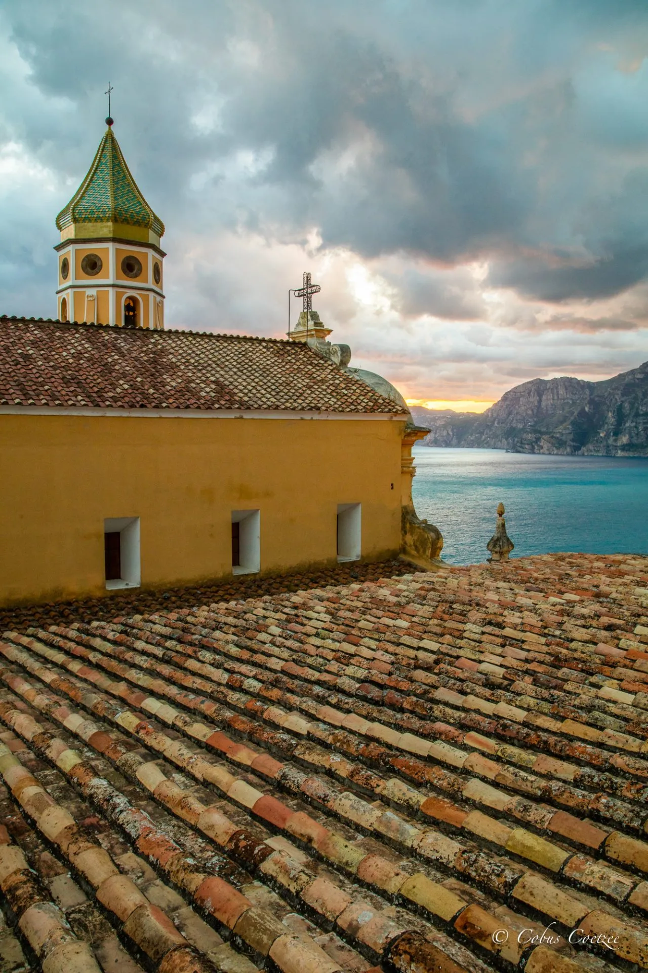 Church of San Gennaro, Praiano, Amalfi Coast, Italy Church of San Gennaro, Praiano, Amalfi Coast, Italy