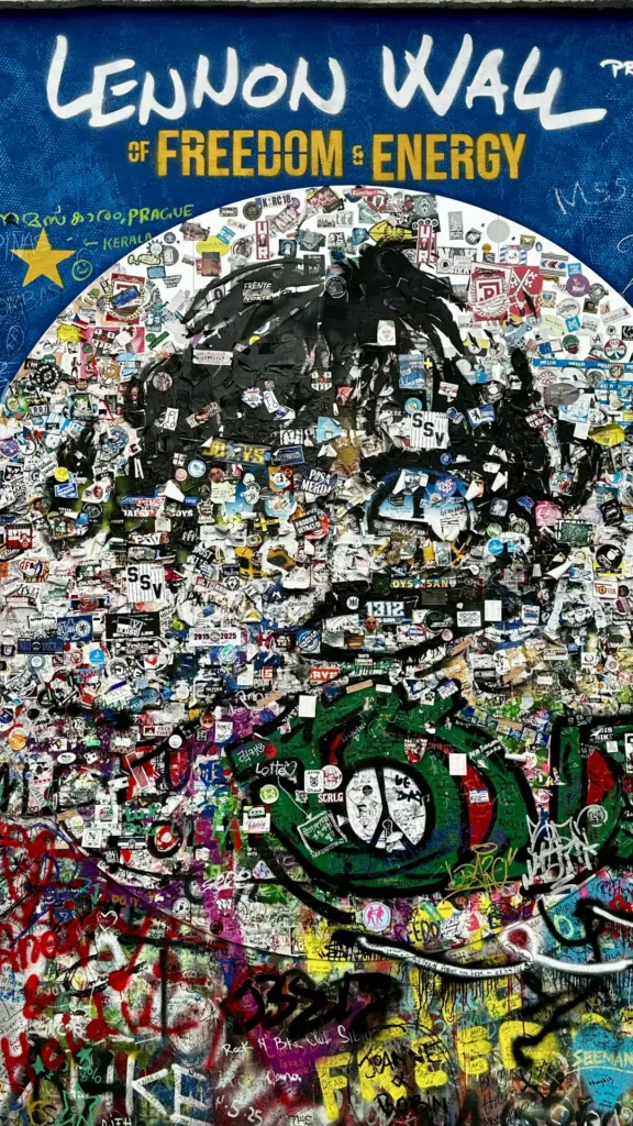 Lennon Wall Prague