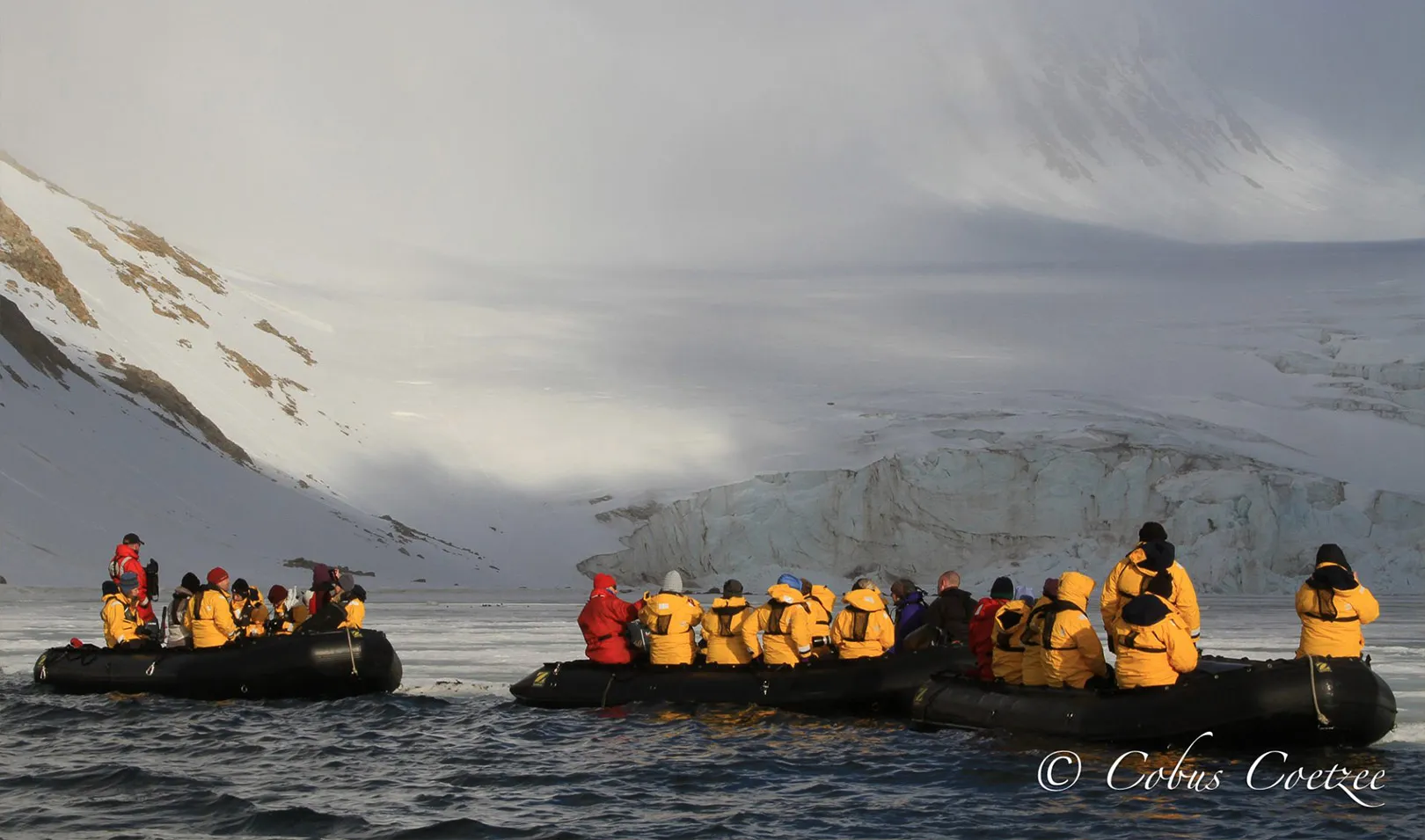 Zodiac Excursion, Spitsbergen, Svalbard Zodiac Excursion, Spitsbergen, Svalbard